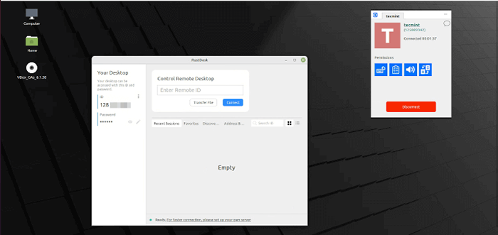 Rustdesk [Remote Desktop] - Ein TeamViewer und Anydesk Alternative für Linux